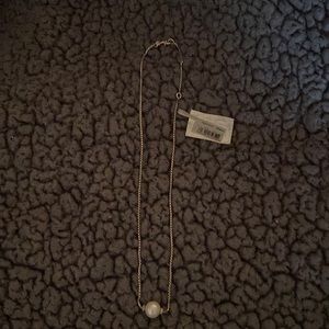 David Yurman Pearl and diamond necklace